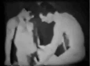 Vintage Bareback Blowjob by Amateurs