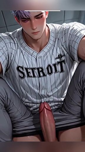 Athletic young man, being fucked hard
