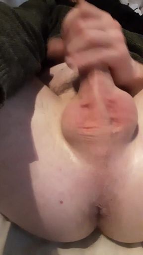 Jerking off From Above