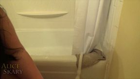 Blushing BBW's First Enema - hd wmv