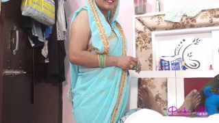 Sasur Aur Bahu Ghar me Akele- Father-in-law Fucked his daughter-in-law after showing his penis