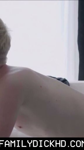 Blonde Twink Boy Stepson Threesome With Stepdad And Brother   Clip 1
