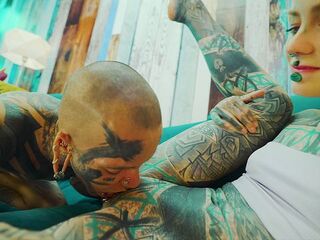 Tattooed Trans and Punk Hotty Hawt Toy Play