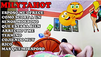 esposo me ofrece como una puta a su amigo maduro gordito por una ayuda econ&oacute_mica