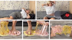 Morning Trap: The Glue Beneath - Stuck Feet WMV