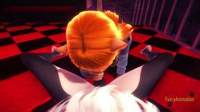 Cute Furry Anime Cats Get Fucked in 3D Hentai POV for Messy Crem pies & Cumshots