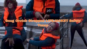 Snug Crotch Strapped LIFEJACKET Safety Tease - MP4 720