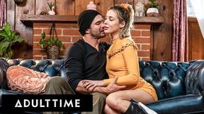 ADULT TIME - Aiden Ashley&#039;s Hot Date Asks Permission Before Drilling Her Pussy Multiple Times!