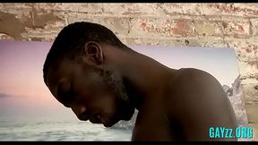 Eager faggot jerks off intensely