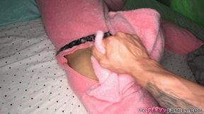 Pink Onesie Butt Flap Fiasco With Stepmom - Mp4 SD