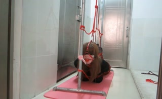 CD Selfbondage #1 : Accident And Orgasm