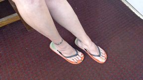 Fruity flip flops toes shoeplay