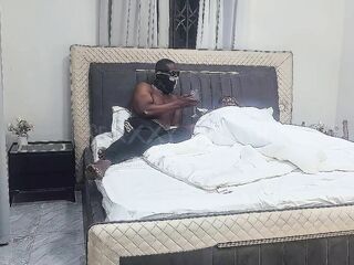 Giving my chap a romantic treatment and I end up squirting on him