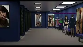 Kink Maker 6 - Cliair's Big Dildo Ride to Orgasm in Change Room