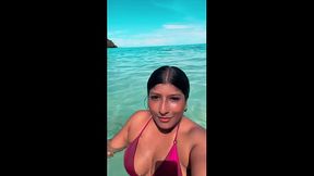 Ebony black woman loves a stranger's cock