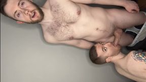Jockstrap Faggot No condom Boned and Spunk Crammed