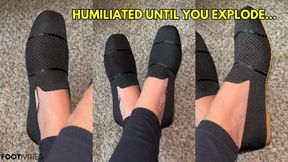 SPH JOI in Flats Humiliated by Ivys Feet