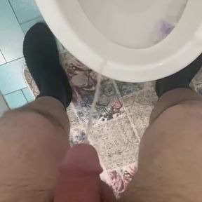 Turkish Hairy Cock Pee Video
