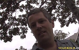 Cuckold picks up a guy for her wife, paris kennedy