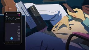 Gay anime yaoi animation gets destroyed by Lovense Solace Pro cum overload