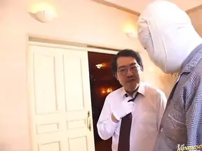 Excited Chichi Asada Gets Pussy Toyed & Fucked by Multiple Guys