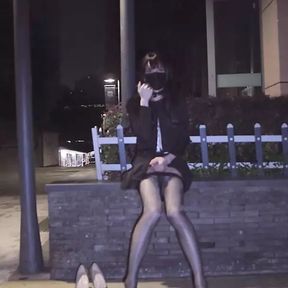 chinese shemale cum in public 02