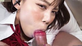beautiful japanese woman with brown hair. sexy amateur girl, oral sex and penetrative sex. uncensored, asian, hentai, cosplay.