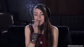 Chloe Smoking