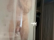 Bi husband caught brother in law secretly watch him shower and jerking off while wife is at work