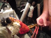 B.B.B. preview: Bella Moretti "Red Lingerie Handjob & Facial" (cumshot only
