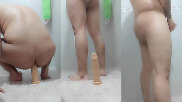 Intenta meterse un dildo grande pero termina lastimado