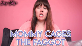 Step-Mommy Cages the Faggot