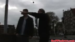 Impeccable femme's amsterdam smut