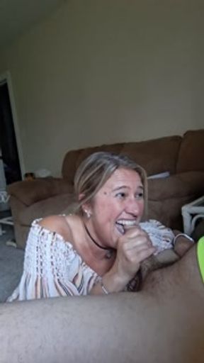 TRY NOT TO CUM....OR LAUGH/ WHEN YOU REALLY HAVE FUN SUCKING DICK