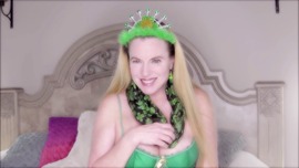 St Patrick's Day Partying From Head To Toe - Dildo Fucking and JOI