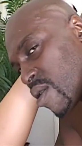 Horny Brunette Gets Doggystyle Fucked by the Huge Black Cock of Lexington Steele