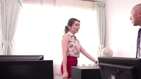 Deviant Teacher Licks her student's whole body with her long tongue