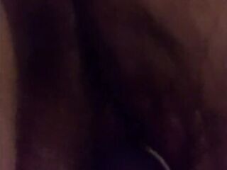 Solo Hotel Play BBW Mature MILF bullet vibe natural bush pierced