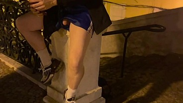 Compilation Freeballing: 2 roommates, indoors and outdoors (in Public)