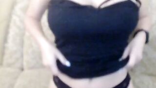Busty Blonde Babes - Big Boobed Beauties Striptease & Nude Fun