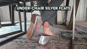 Under-Chair Silver Flats
