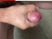 ゲイの硬いペニスが我慢出来ずに大量射精／Gay hard penis can not stand mass ejaculation