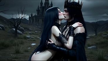 Vampire Goth Girls &ndash_ Dark BDSM Hentai Fantasy | Full Movie 2