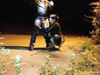 Mother-in-law helped son-in-law to pee