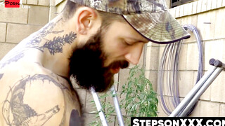 Rough & Raw - Bareback Hilljacker Fucks Deliquented Step-Son