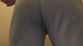 Pussy rub strip tease phat ass
