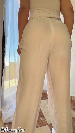 White Pants Bubbly Farts