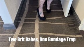 Zoey Ziptie and Araneae In: Two Brit Babes, One Bondage Trap WMV