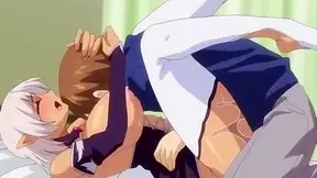 Curvy Ebony Elven Scholar Tempts Human Teacher in Forbidden Classroom Tryst