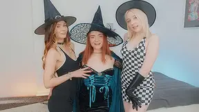 Altera Pars & Kira Viburn & Nansy Small in Halloween Lesbian Sex Night - Beauty-Angels